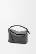 Small Puzzle Edge bag in classic calfskin Slate