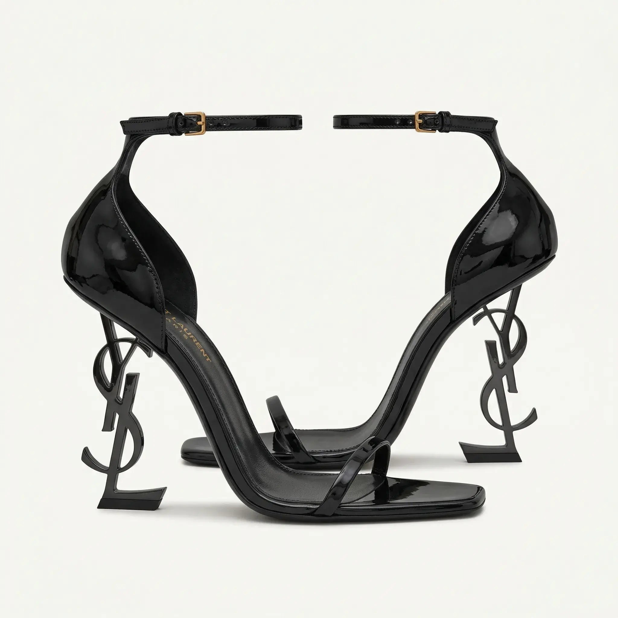 Opyum Heel Sandal – Black
