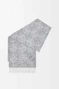 Anagram scarf in wool and cashmere Grey - EliteLux Outlet