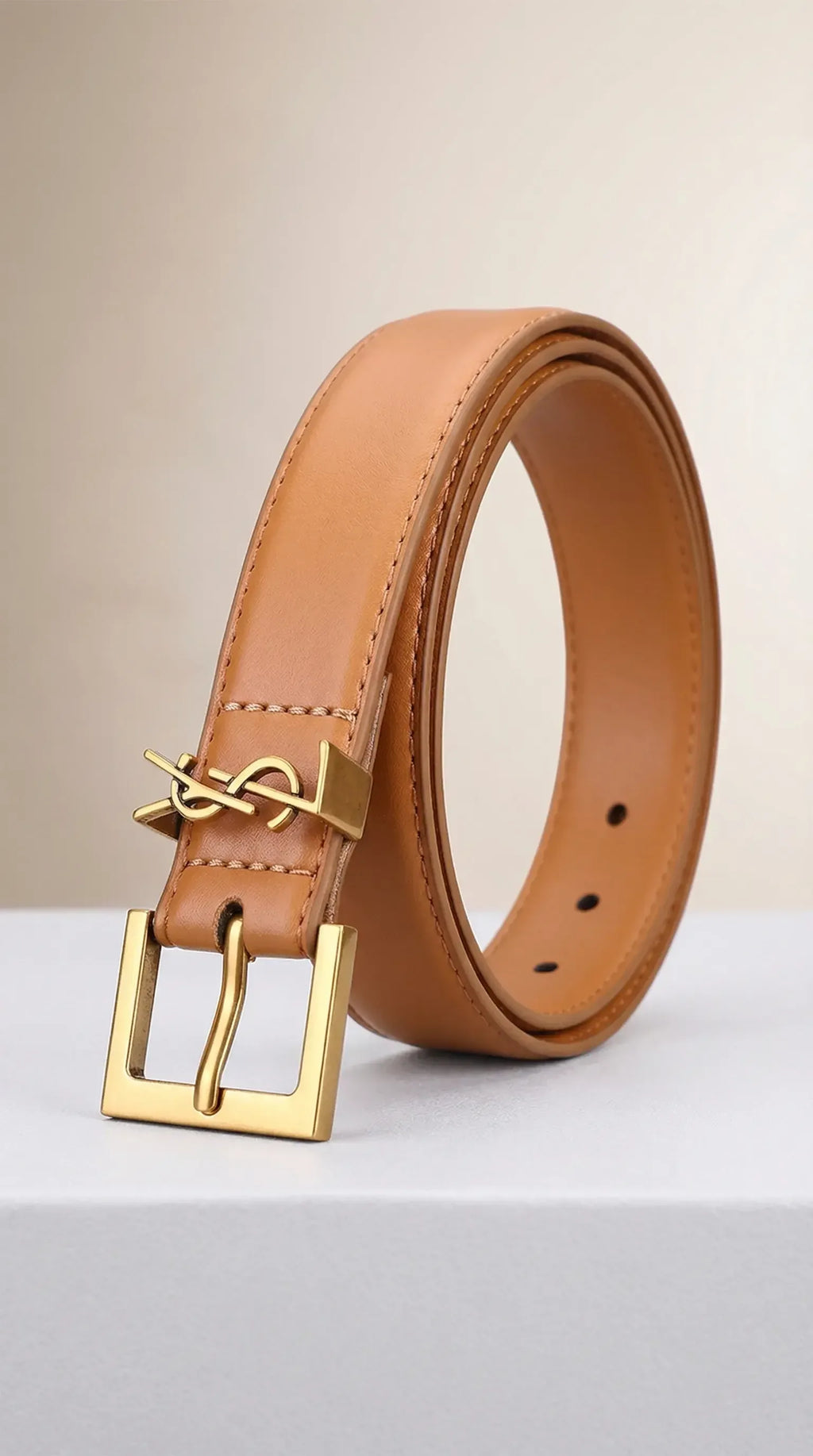 Cassandre Leather Belt - EliteLux Outlet