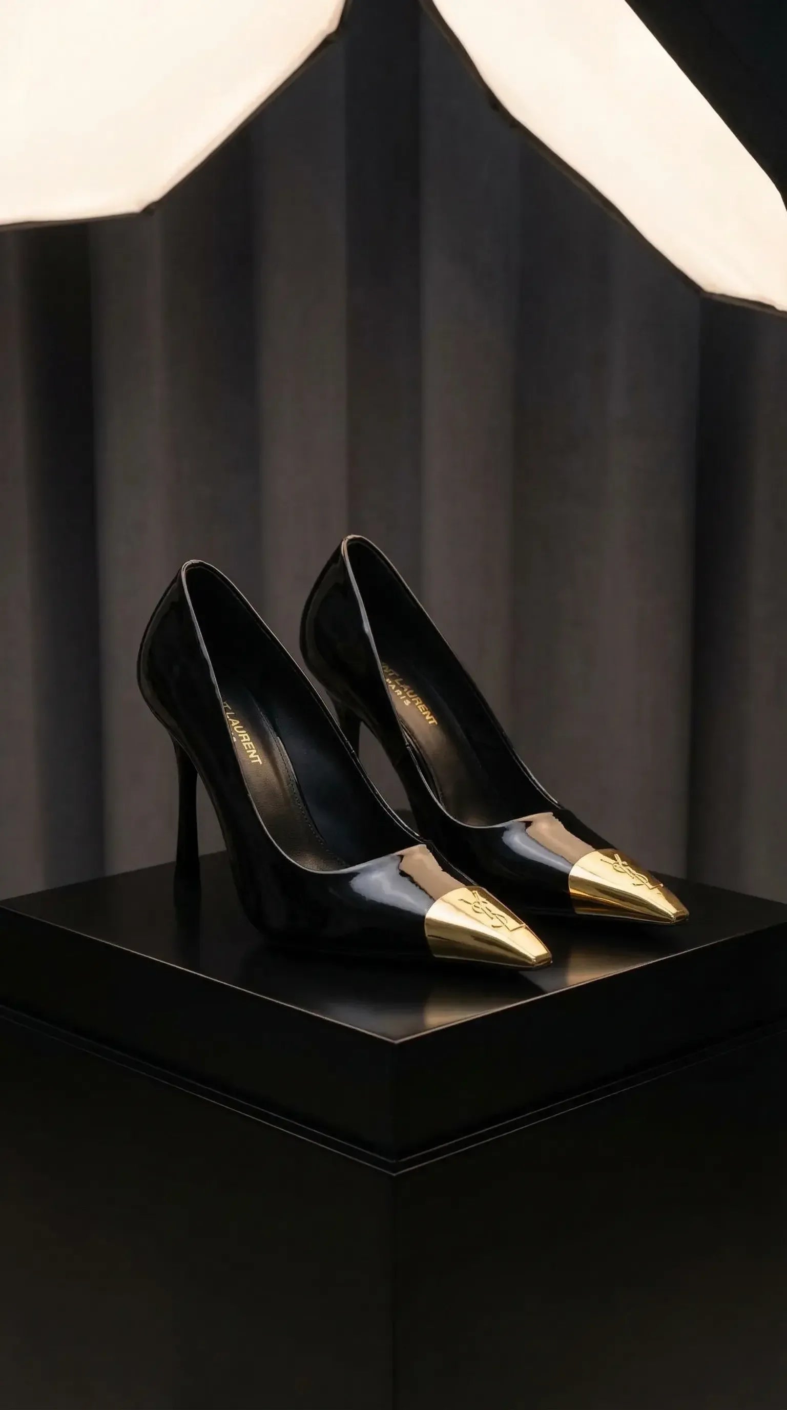 Cassandra Metal Toe Pumps – Black - EliteLux Outlet