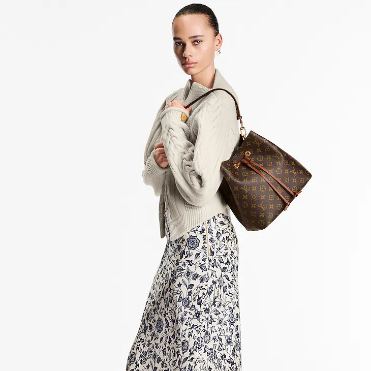 NéoNoé MM Bucket Bag Caramel
